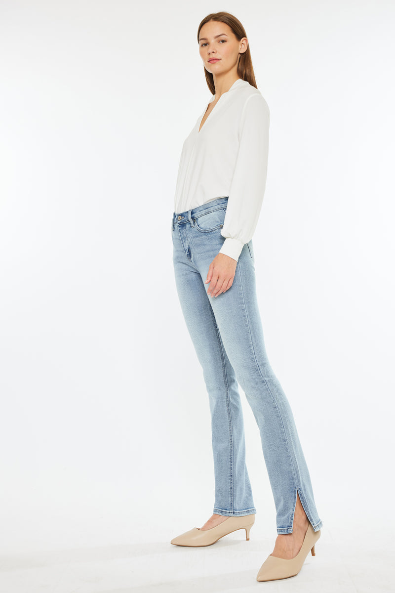 Nadia Mid Rise Y2K Bootcut Jeans - Official Kancan USA