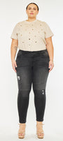 Wynne Low Rise Ankle Skinny Jeans- Plus - Official Kancan USA