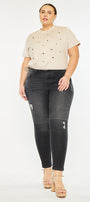 Wynne Low Rise Ankle Skinny Jeans- Plus - Official Kancan USA