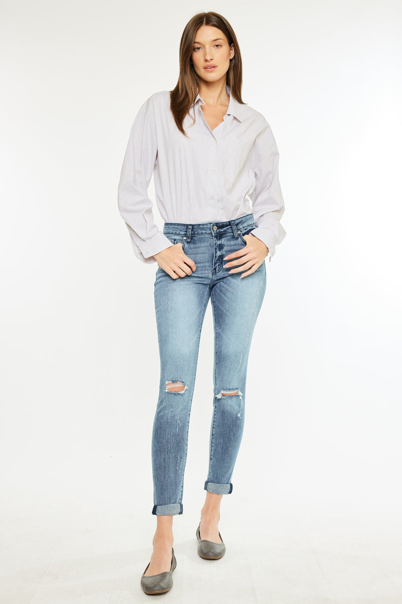 Cherish High Rise Classic Skinny Jeans - Official Kancan USA
