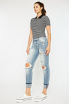 Shelly High Rise Boyfriend Jeans - Official Kancan USA