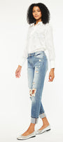 Shelly High Rise Boyfriend Jeans - Official Kancan USA