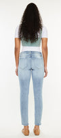 Kaleigh Mid Rise Ankle Skinny Jeans - Official Kancan USA