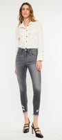 Shyla High Rise Ankle Skinny Jeans - Official Kancan USA