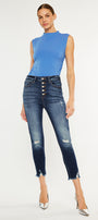 Karlee High Rise Ankle Skinny Jeans - Official Kancan USA