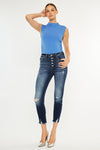Karlee High Rise Ankle Skinny Jeans - Official Kancan USA
