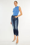 Karlee High Rise Ankle Skinny Jeans - Official Kancan USA