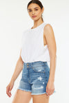Farah High Rise Mom Shorts - Official Kancan USA