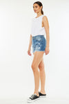 Farah High Rise Mom Shorts - Official Kancan USA