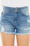 Farah High Rise Mom Shorts - Official Kancan USA