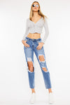Bonnie High Rise Boyfriend Jeans - Official Kancan USA