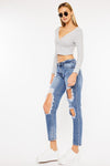 Bonnie High Rise Boyfriend Jeans - Official Kancan USA