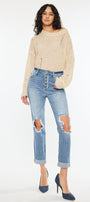 Tove Ultra High Rise Mom Jeans - Official Kancan USA