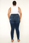 Haydee High Rise Ankle Skinny Jeans (Plus Size) - Official Kancan USA