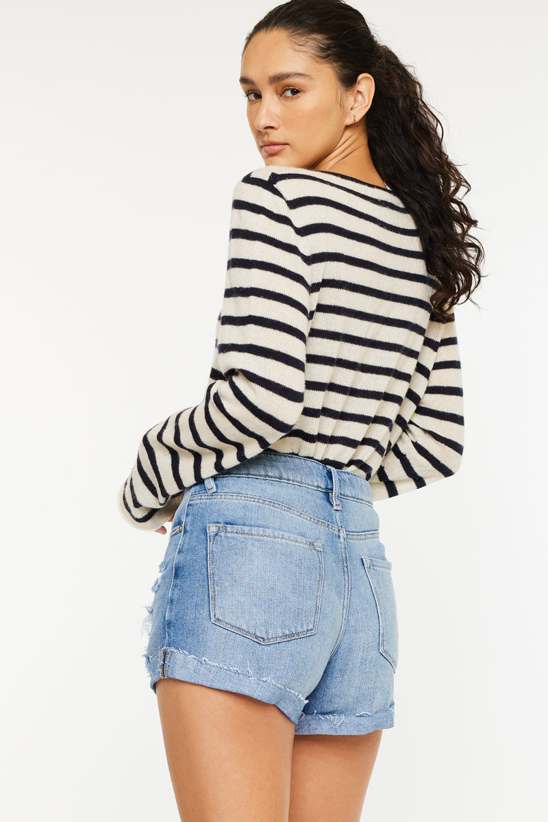 Jovana Ultra High Rise Shorts - Official Kancan USA