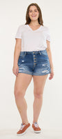Lyric Ultra High Rise Shorts (Plus Size) - Official Kancan USA
