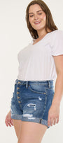 Lyric Ultra High Rise Shorts (Plus Size) - Official Kancan USA
