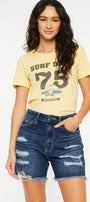 Jansen Ultra High Rise Boyfriend Shorts - Official Kancan USA