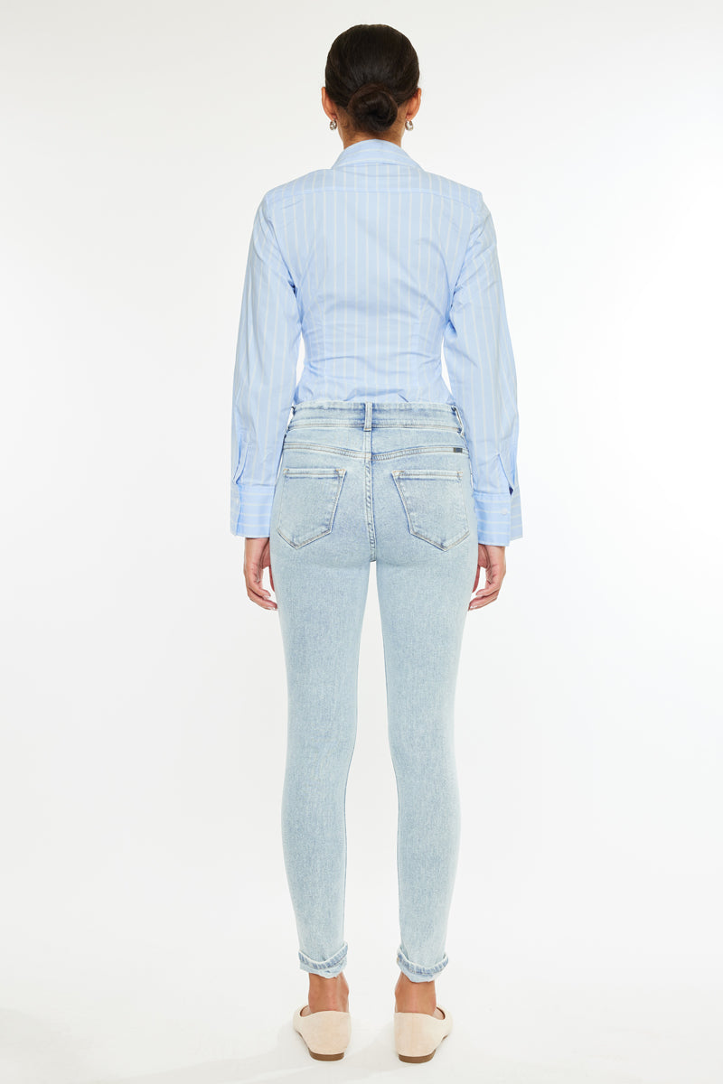 Kendall High Rise Ankle Skinny Jeans - Official Kancan USA