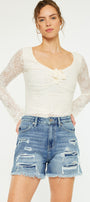 Rosie High Rise Shorts - Official Kancan USA