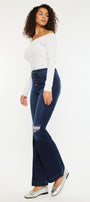 Dixie Ultra High Rise Flare Jeans (Petite) - Official Kancan USA