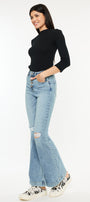 Dixie Ultra High Rise Flare Jeans (Petite) - Official Kancan USA