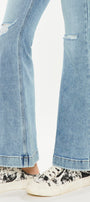 Dixie Ultra High Rise Flare Jeans (Petite) - Official Kancan USA