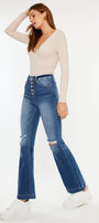 Dixie Ultra High Rise Flare Jeans (Petite) - Official Kancan USA