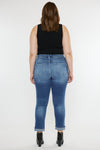 Klover Mid Rise Slim Straight Leg Jeans (Plus Size) - Official Kancan USA