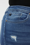 Klover Mid Rise Slim Straight Leg Jeans (Plus Size) - Official Kancan USA