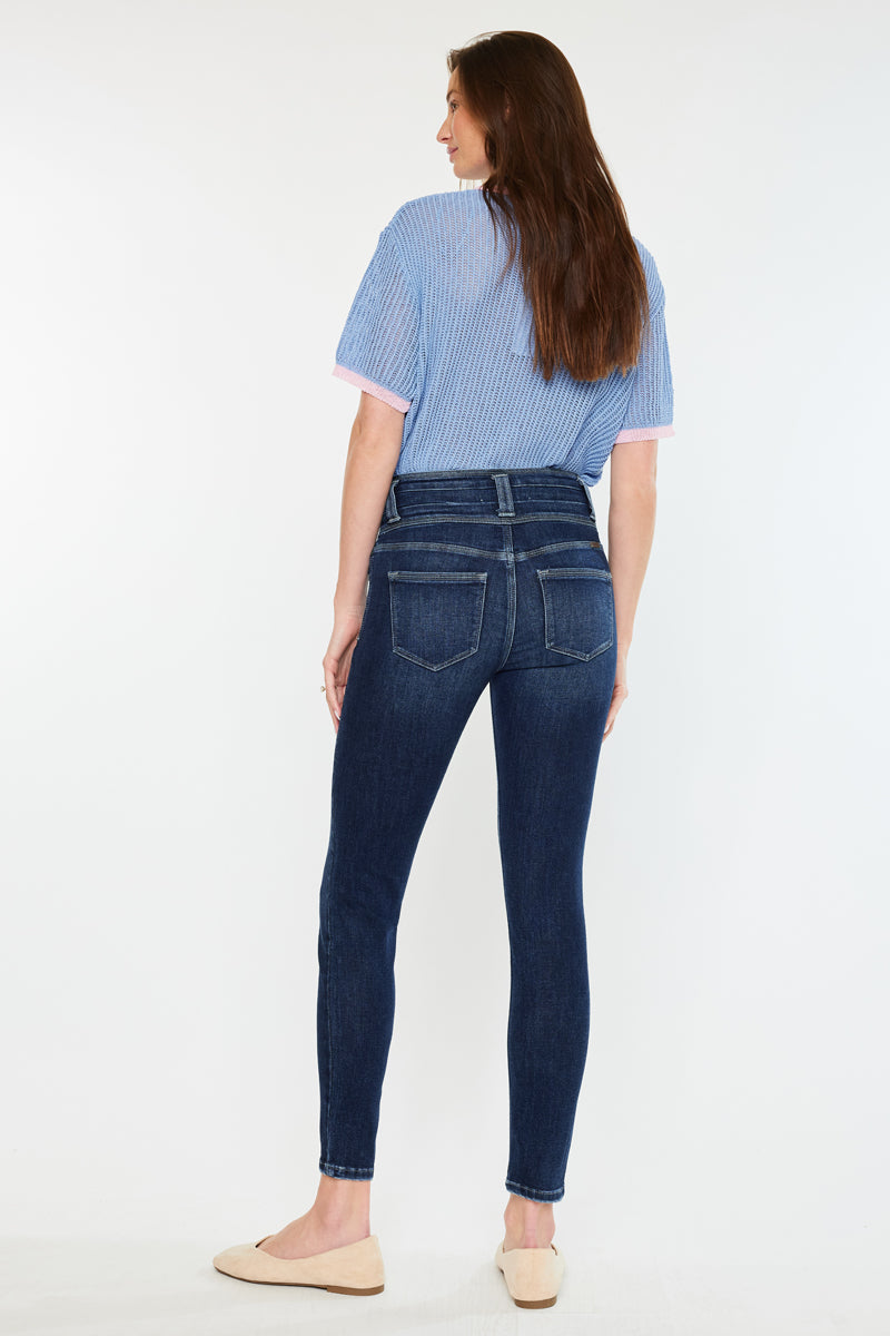 Alexandria High Rise Super Skinny Jeans - Official Kancan USA