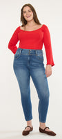 Brianne High Rise Super Skinny Jeans (Plus Size)