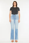 Blairen Ultra High Rise Flare Jeans- Curvy