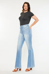 Blairen Ultra High Rise Flare Jeans- Curvy