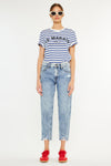 Harvey Ultra High Rise Mom Jeans - Official Kancan USA