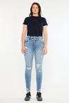 Simone Ultra High Rise Ankle Skinny Jeans - Curvy