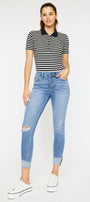 Irina High Rise Ankle Skinny - Official Kancan USA