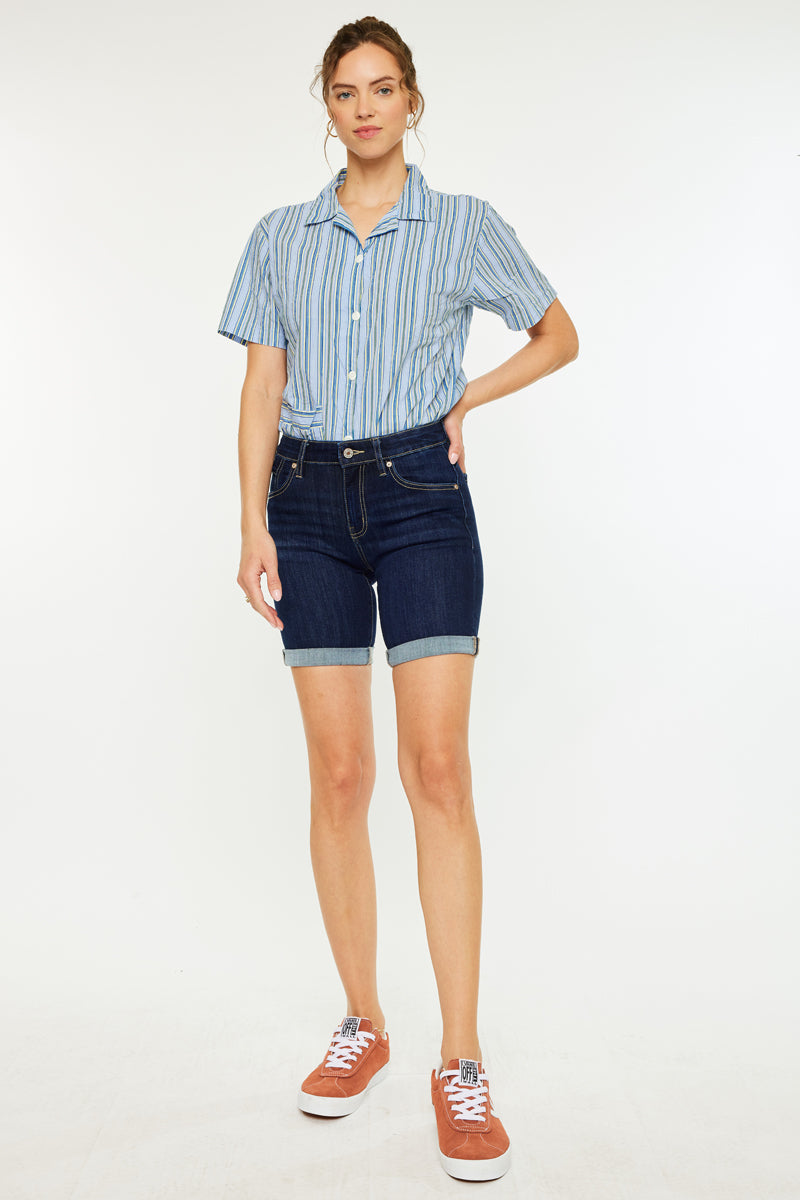 Kandie Mid Rise Bermuda Shorts - Official Kancan USA
