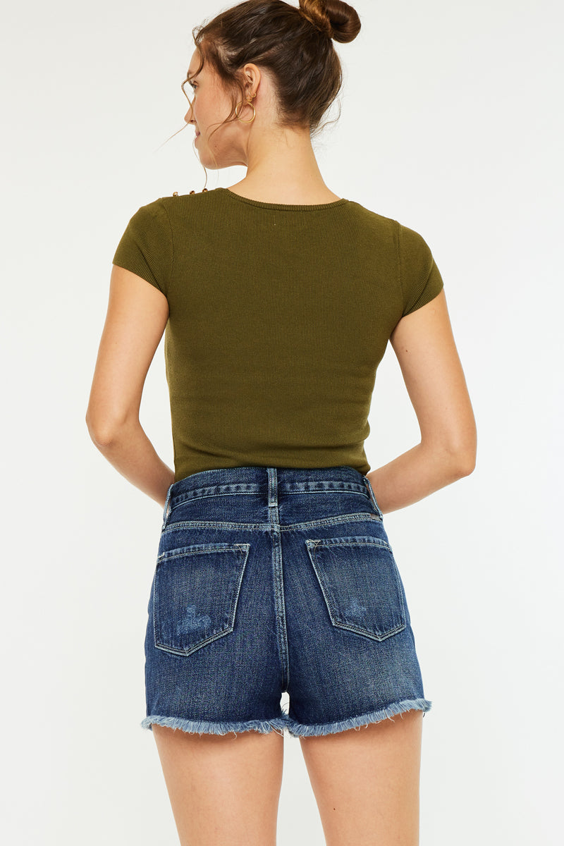 Sofia Ultra High Rise Shorts - Official Kancan USA