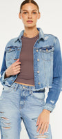 Sawyer Distressed Denim Jacket