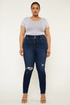 Taly High Rise Super Skinny Jeans (Plus Size) - Official Kancan USA