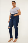 Taly High Rise Super Skinny Jeans (Plus Size) - Official Kancan USA
