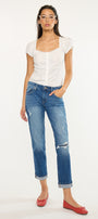 Lexington Mid Rise Boyfriend Jeans
