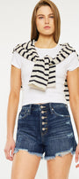 Lorna Ultra High Rise Mom Shorts - Official Kancan USA