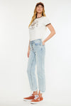 Thelma High Rise Slim Straight Leg Jeans - Official Kancan USA