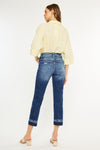 Georgia Ultra High Rise Slim Straight Leg Jeans - Official Kancan USA