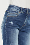 Georgia Ultra High Rise Slim Straight Jeans