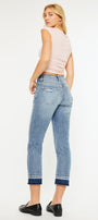Georgia Ultra High Rise Slim Straight Leg Jeans - Official Kancan USA