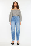 Angel Ultra High Rise Paperbag Mom Jeans