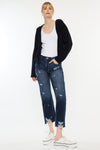 Trevie Ultra High Rise Straight Leg Jeans - Official Kancan USA